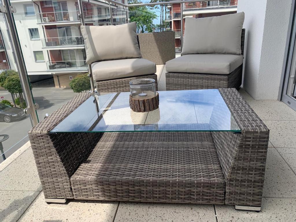 Apartament Nadmorski Z Basenem Klifowa 레왈 외부 사진